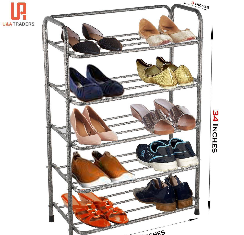 5 layer shoe rack