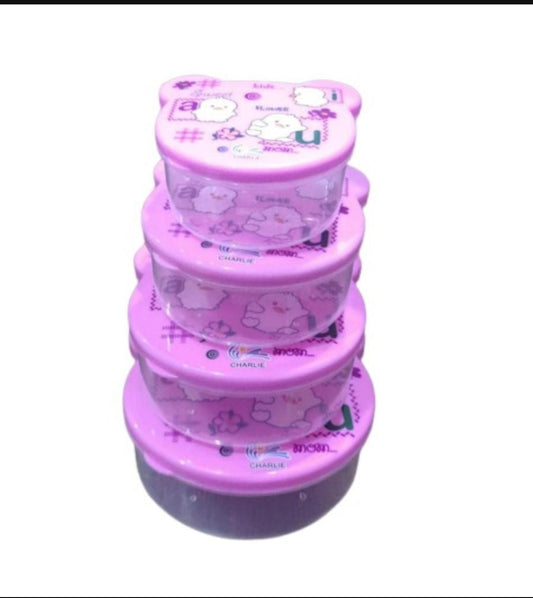 Food storage container set